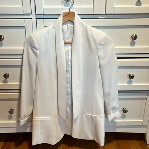 White blazer